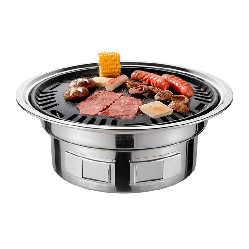Korean Bbq Grill - 13인치 한국식 바베큐 그릴 다기능 숯불