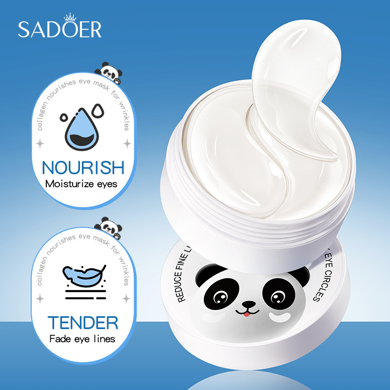 60pcs SADOER 크리스탈 콜라겐 아이 마스크 안 - Sheet Mask Collagen 리뷰 및 가격