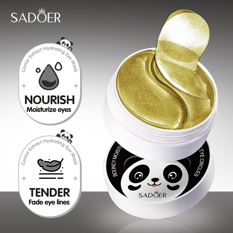 60pcs SADOER 크리스탈 콜라겐 아이 마스크 안 - Sheet Mask Collagen 리뷰 및 가격