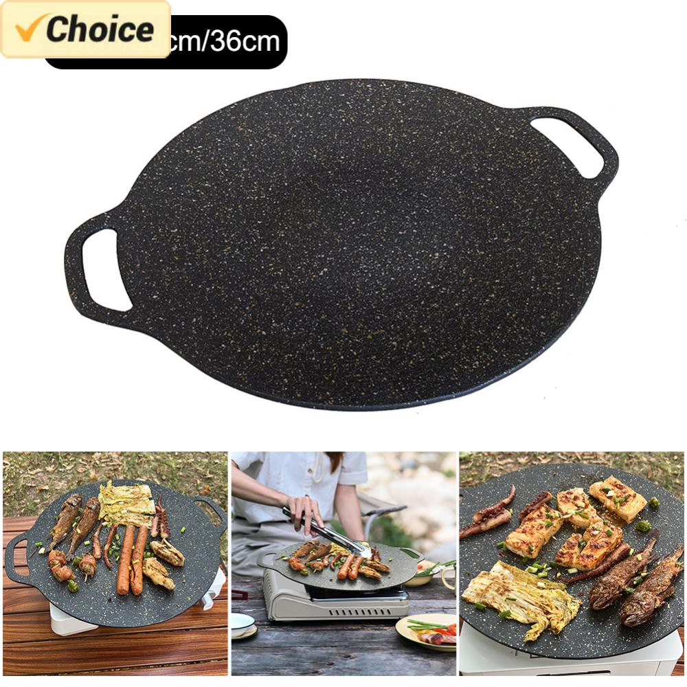 야외 그릴 팬, 한국 로스터그 프라이팬, 붙지 않는 바 - Korean Bbq Grill 리뷰 및 가격