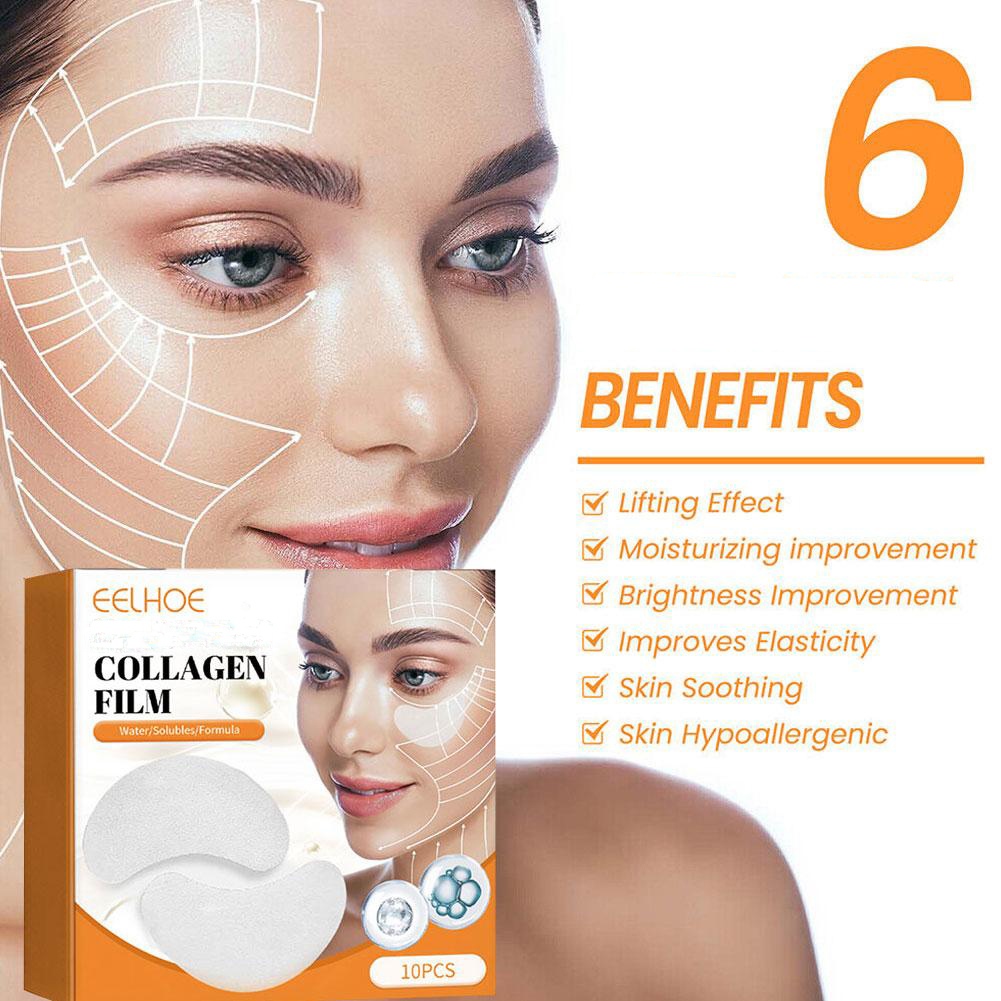 5 박스 콜라겐 수용성 패치 필름 안티 링클 다크 서클 - Sheet Mask Collagen 리뷰 및 가격
